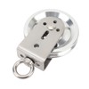 Cable Pulley Wheel Stainless Steel 360 Degree Rotation Traction Wheel