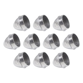 Chain Link Fence 1 3/8" External Acorn Post Caps | Die Cast Aluminum Caps | Chain Link Caps | (Pack of 10)