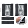 yueton 2SET Storage Net Bag Wall Mounted Storage Mesh Bag