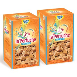 La Perruche Brown Sugar Cubes, 1LB,10 1/2 OZ PK OF 2