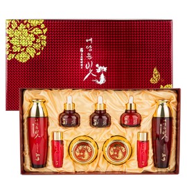 Yedam Yunbit Jinyul Red Ginseng Basic Care Basic Women’s Cosmetics Skin Lotion 7 Types, 3 Sets / 예담윤빛 진율 홍삼 기초케어 기초 여자 화장품 스킨로션 7종, 3세트