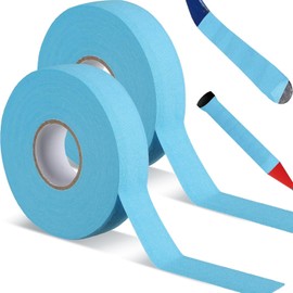 Anti-Slip Hockey Sticks Tape, 2Roll Sports Ice Hockey Grip Wrap Tapes,Non-Slip Ice Hockey Racket Tape,Non-Slip Grip Tapes Sports Tapes Ice Hockey Grip Tape, Blue
