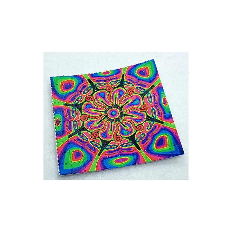 Spiral Pattern Blotter Art Psychedelic Art Gift Acid Art 100