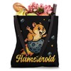 Cute Hamster Asteroid Pun Science Space Hamsteroid Tote Bag