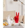 NENBOLEC Modern Sculpture Decor Finger Statue Figurine Hand Gesture Gifts