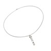 Whistle Pedant Necklace Reduce Anxiety Cylindrical Deep Breathing Stress Relief