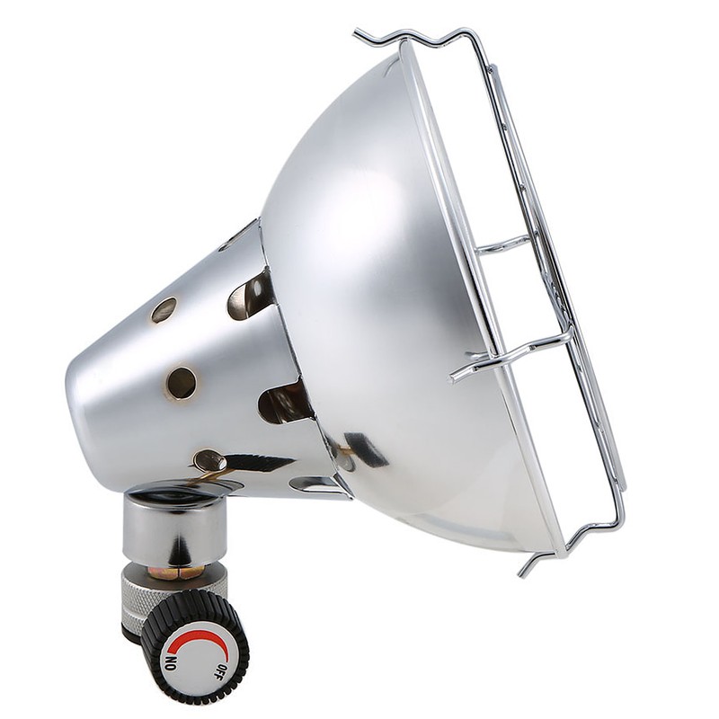 TOMSHOO Portable Gas Heater with Emergency Blanket and 4 Clips