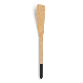 暮らしの彩り デザートナイフ note バターナイフ 全長17cm 木製 ウレタン塗装 ナチュラル カトラリー ブラック