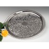 Amanda Tableware Silver Plated Serving Tray with Special Tarnish Resistant