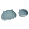 Baby Suction Plates Panda Shaped Powerful Suction Silicone Kid Suction