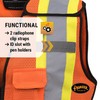 Pioneer Hi Vis Women 5 Point Tear-Away Mesh Safety Vest
