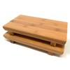 TJ Global Set of 2 Sashimi Sushi Bamboo Serving Geta