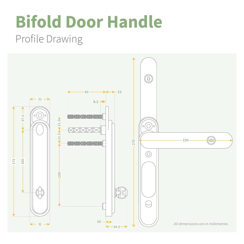 Truly PVC Limited greenteQ Clearline CentreFold Intermediate Bifold Patio Door