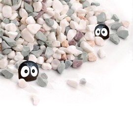 YENXIKU Horticultural Lava Rock Pebbles Potting Soil Amendment Succulent Bonsai Gritty Rock Decorative Gravel Aquarium Gravel Volcanic Rock for Fairy Gardening Dressing Stones for Plants