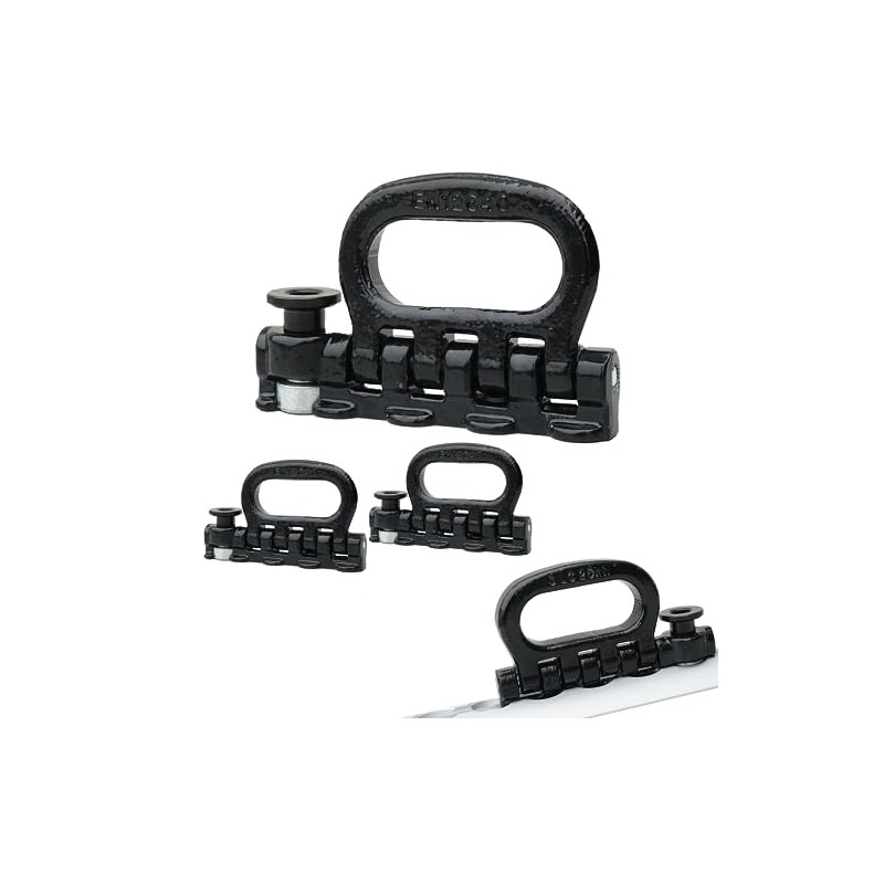 2 x quadruple fitting end fitting for airline rail 4000