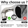 BangBoom 2 Pieces Stainless Steel Diesel Heater Exhaust Pipe 24