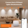 LEPOWER-TEC Smart Recessed Lighting 6 Inch 4 Pack, 2.4GHz Network