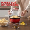 Elite Gourmet EPM330R Automatic Stirring 12-cup Popcorn Maker Popper, Hot