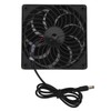 Solar Powered Fan 10W 6V Portable Monocrystalline Silicon PET Laminated
