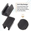 Bivethoi 30PCS Plastic Chair Feet Protectors 10mm Plastic Cap, Bar