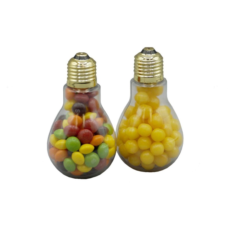 Creative Hobbies® Clear Fillable Plastic Light Bulbs – DIY Crafts,
