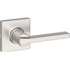 Kwikset Casey Interior Passage Door Handle Lever Satin Nickel Non-Locking