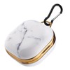 KONTONTY 1 PC Stylish Marble Pattern Headphone Storage Cover for