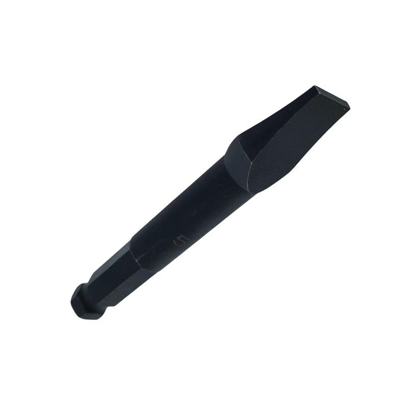 1/2-inch Drive Slotted Screwdriver Bit Socket/Drag Link Socket, 5/8" Width