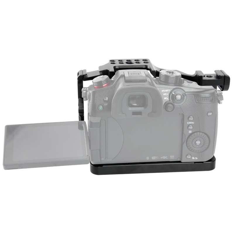 NICEYRIG Camera Cage for Panasoni Lumix G9 GH5 Series, with