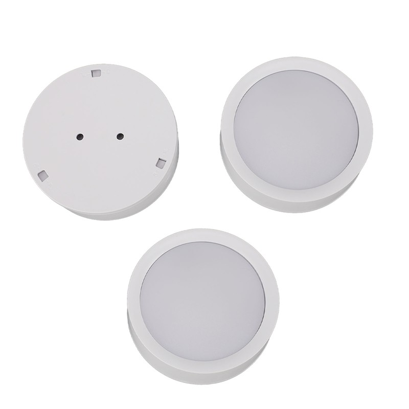 LED Puck Light with Remote Control 13 Colors Battery Powered