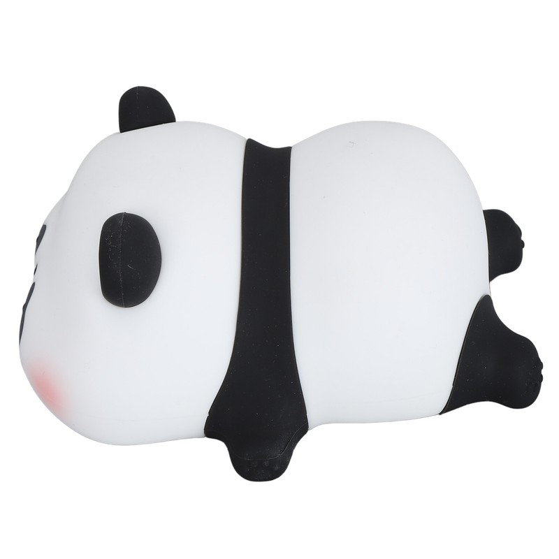 Cute Panda Night Light Silicone Animal Night Lamp USB Rechargeable