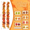 2Pack Fall Garland Maple Leaf, 5.9Ft Fall Leaf Garlands, Fall