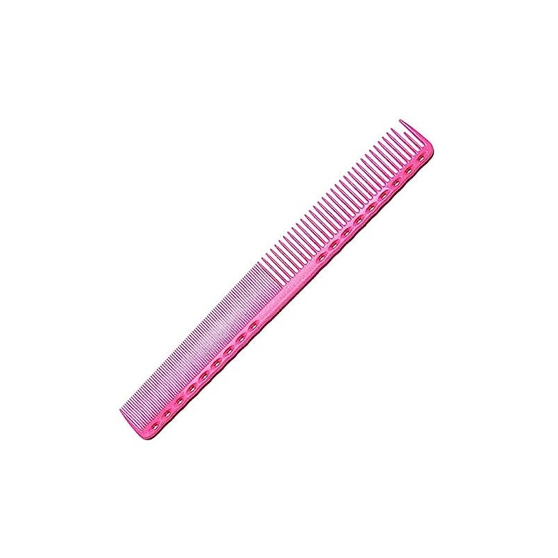 YS Park 331 Long Hair Cutting Professional Hair Comb Pink