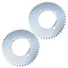 Pair of T8F 44T 2.1in Rear Chain Sprocket for 43cc