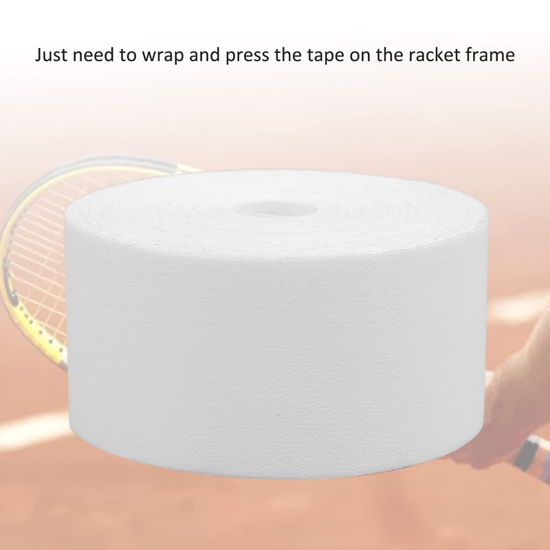 MUNEFE Tennis Racket Protective Tape, Racket Edge Protection Tape, Racket