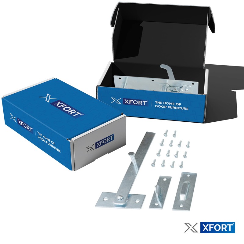 XFORT® Zinc Suffolk Gate Latch, Garden Gate & Garden Door