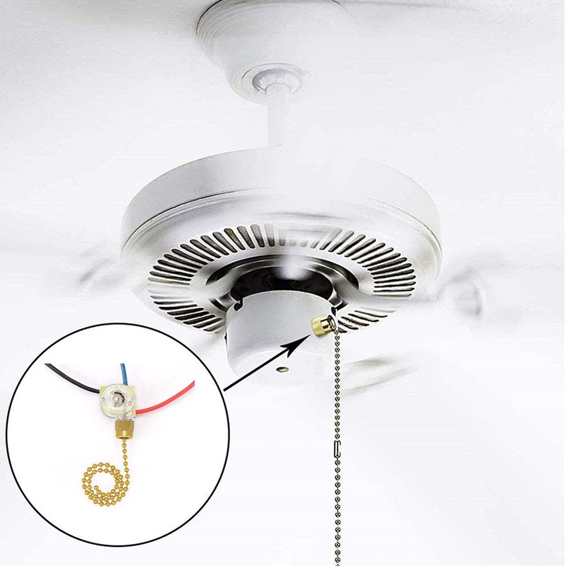 Ceiling Fan Pull Switch Zing Ear ZE-110 3 Wire 3