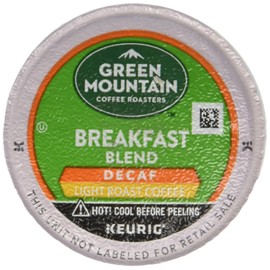 Green Mountain Coffee Decaf Light Roast Breakfast Blend, K-Cup Portion Pack for Keurig K-Cup Brewers, 24-Count