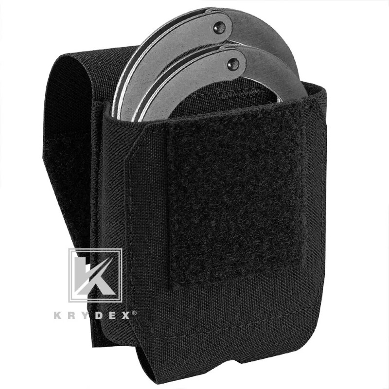 KRYDEX Tactical Handcuff Pouch Low Profile Cuff Holster MOLLE /