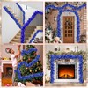Pack of 6 x 2 m Christmas Tinsel Garland, Tinsel