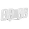 3D LED Digital Clock Time Date Temperature Display Voice Control