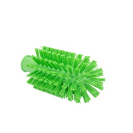 SPARTA Plastic Multi-Purpose Valve Brush, Pipe Brush, Round Brush with Polyester Bristles, Color Coded for Commercial Cleaning, Kitchen, Restaurant, Bathroom, 5.9 X 3 X 5.9 Inches, Lime, (Pack of 6)