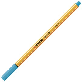 STABILO Fineliner - point 88 - Pack of 1 - Light Blue