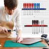 3-H Screwdriver Organizer, 4 pcs Pegboard Screwdriver Holder,Newly Opened Mold