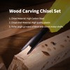Wood Carving Chisel Set Change Angle Grinder Into Electric Chisel