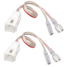 NuIth Front Dash Tweeters Speaker Harness for Select 2005-2022 Dodge/Jeep/Chrysler Aftermarket Dash Tweeters Audio Cable Connector Plug, 2PCS