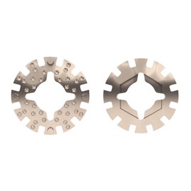 CMT OMA31-X2 Pair Of Universal Adapters for Multi-Tool Blades Oscillating Multicutter, Gray