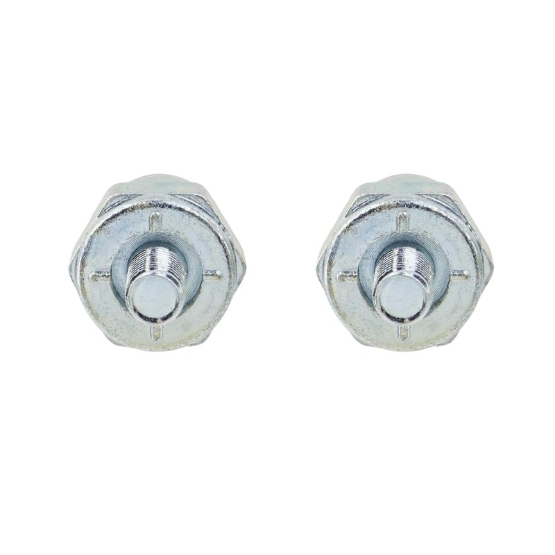 Modengzhe 2 Pair Zinc Alloy 5/16 M8 Thread Male Battery