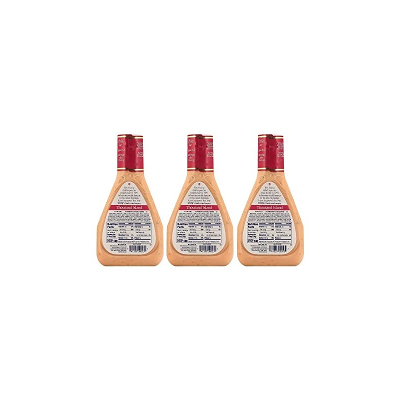 Ken's Steak House Thousand Island aderezo para ensalada, 16 oz