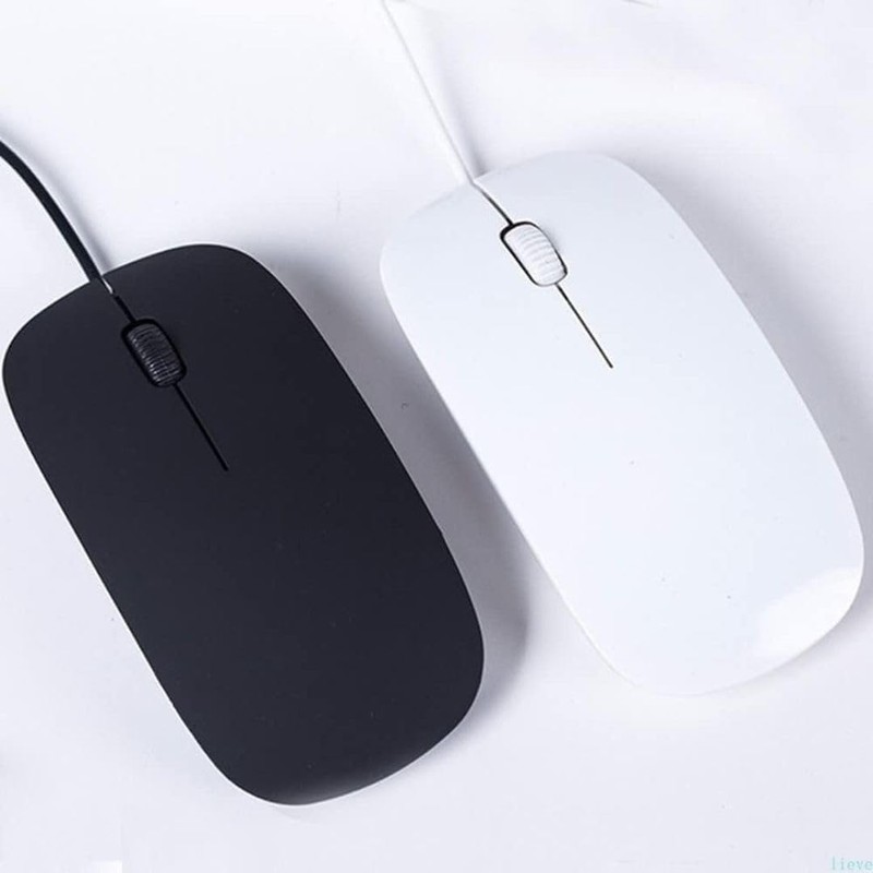 Usb Wired Mouse, Ultra-Slim USB Wire Mouse, 1600 DPI 2.4